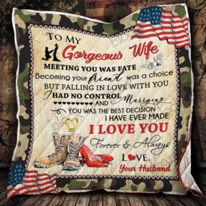 Personalized Soldier To My Wife From Husband I Have Ever Made Quilt Blanket Great Customized Gifts For Birthday Christmas Thanksgiving Valentine's Day Wedding Perfect Gifts For Soldier