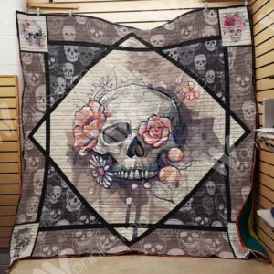 Skull Quilt Blanket