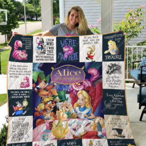 Alice In Wonderland Quilt Blanket For Fans Ver 17