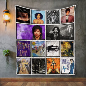 Prince Album Covers Quilt Blanket
