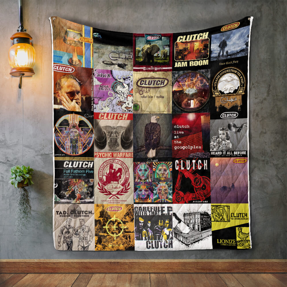 Clutch Album Covers Quilt Blanket – DovePrints
