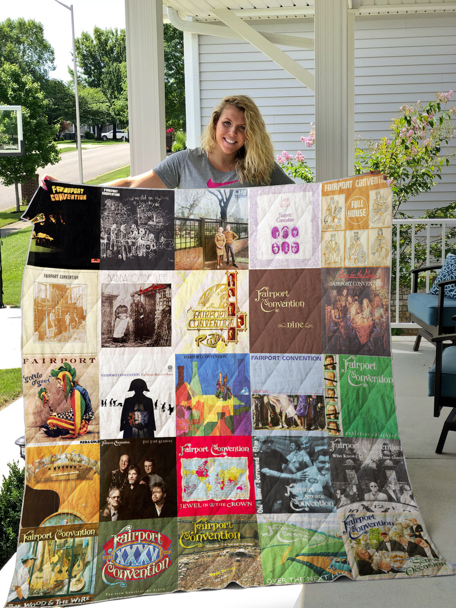 The Tragically Hip Quilt Blanket