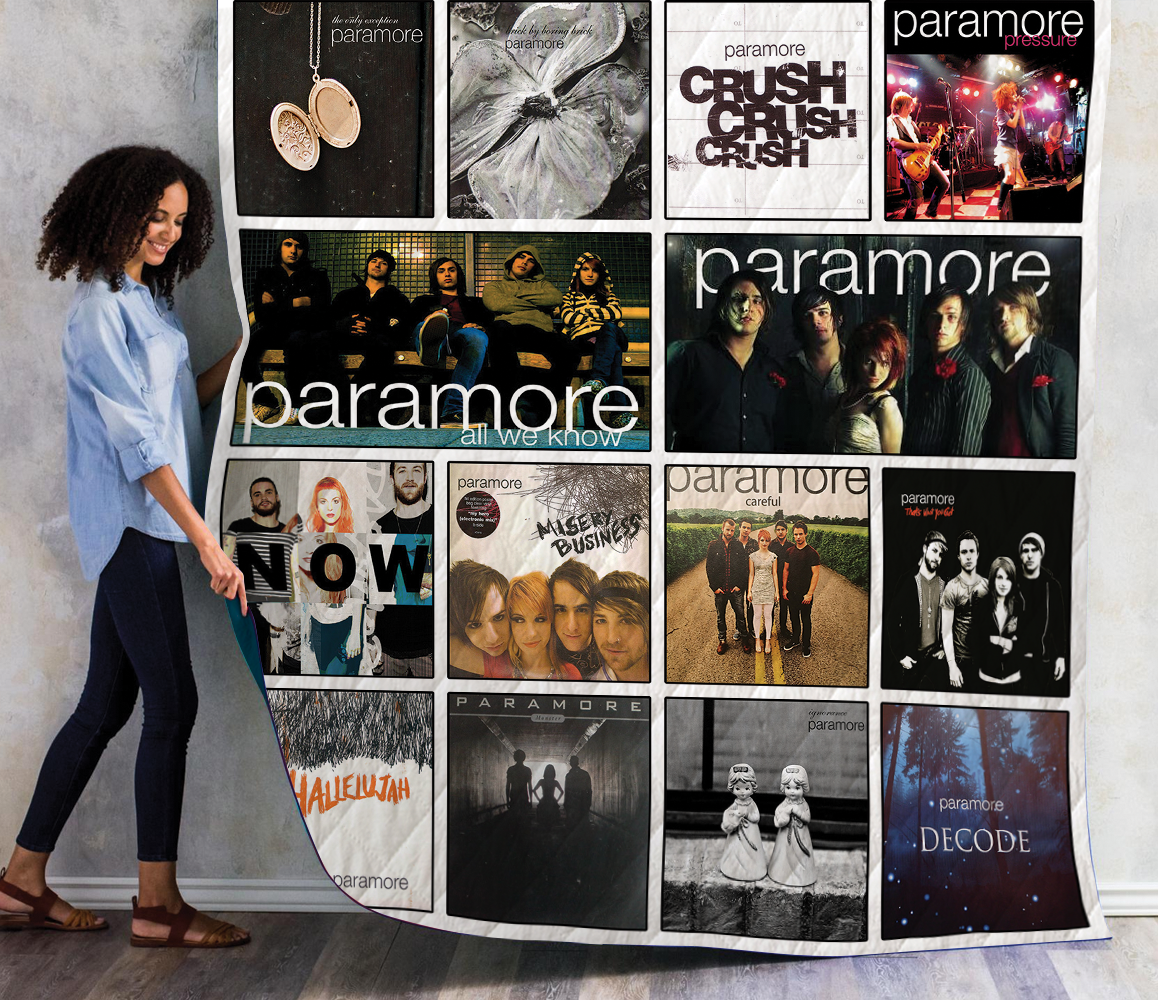 Paramore Albums Quilt Blanket For Fans Ver 14 – DovePrints