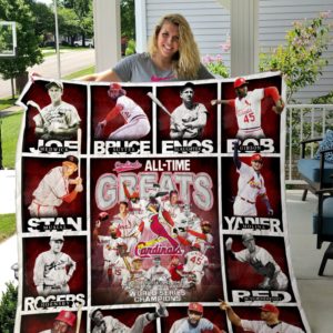 Mlb – St. Louis Cardinals Quilt Blanket – DovePrints