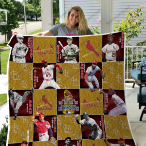 Louisville Cardinals Quilt Blanket 01 – DovePrints