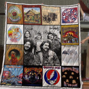 Grateful Dead Quilt Blanket