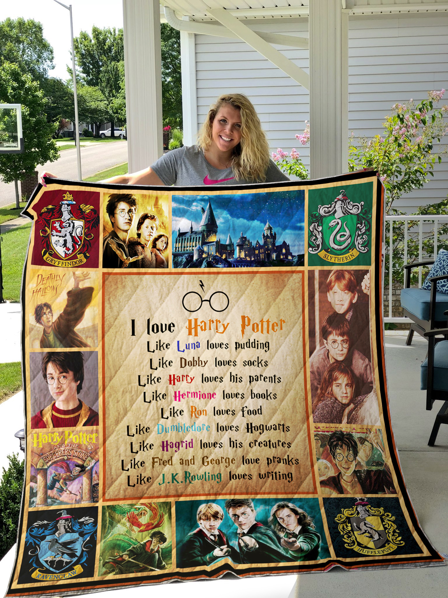 Harry Potter Quilt Blanket – DovePrints