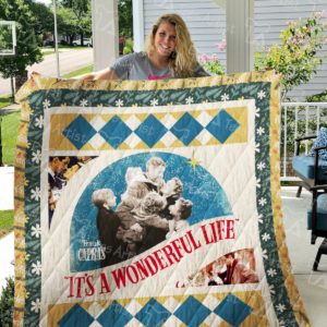 It’S A Wonderful Life Quilt Blanket 0690