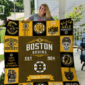 Nhl – Boston Bruins 17 New Quilt Blanket