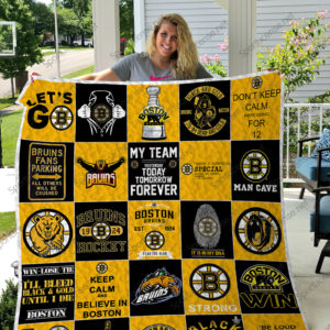 Nhl – Boston Bruins 25 New Quilt Blanket