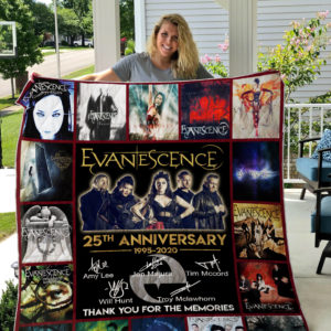 25 Years Of Evanescence Quilt Blanket