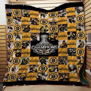 Boston Bruins Quilt Blanket