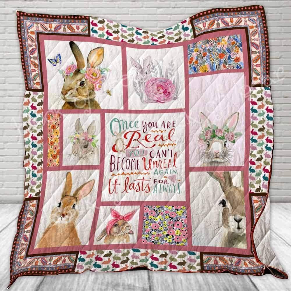 Rabbit Quilt Blanket Kc1807 – DovePrints