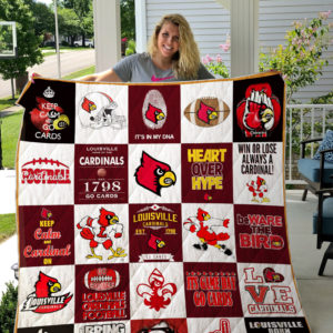 I Don't Often Hate Ncaa Louisville Cardinals Collection Combined Quilt  Blanket - Teeruto