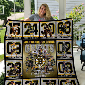 H – Boston Bruins L17 Quilt Blanket