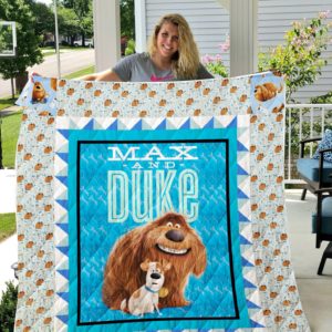 The Secret Life Of Pets – Max And Duke Quilt Blanket