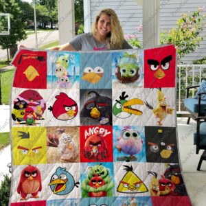 Angry Birds Quilt Blanket