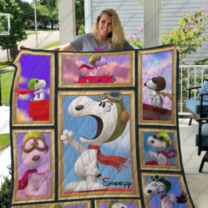 Snoopy Quilt Blanket