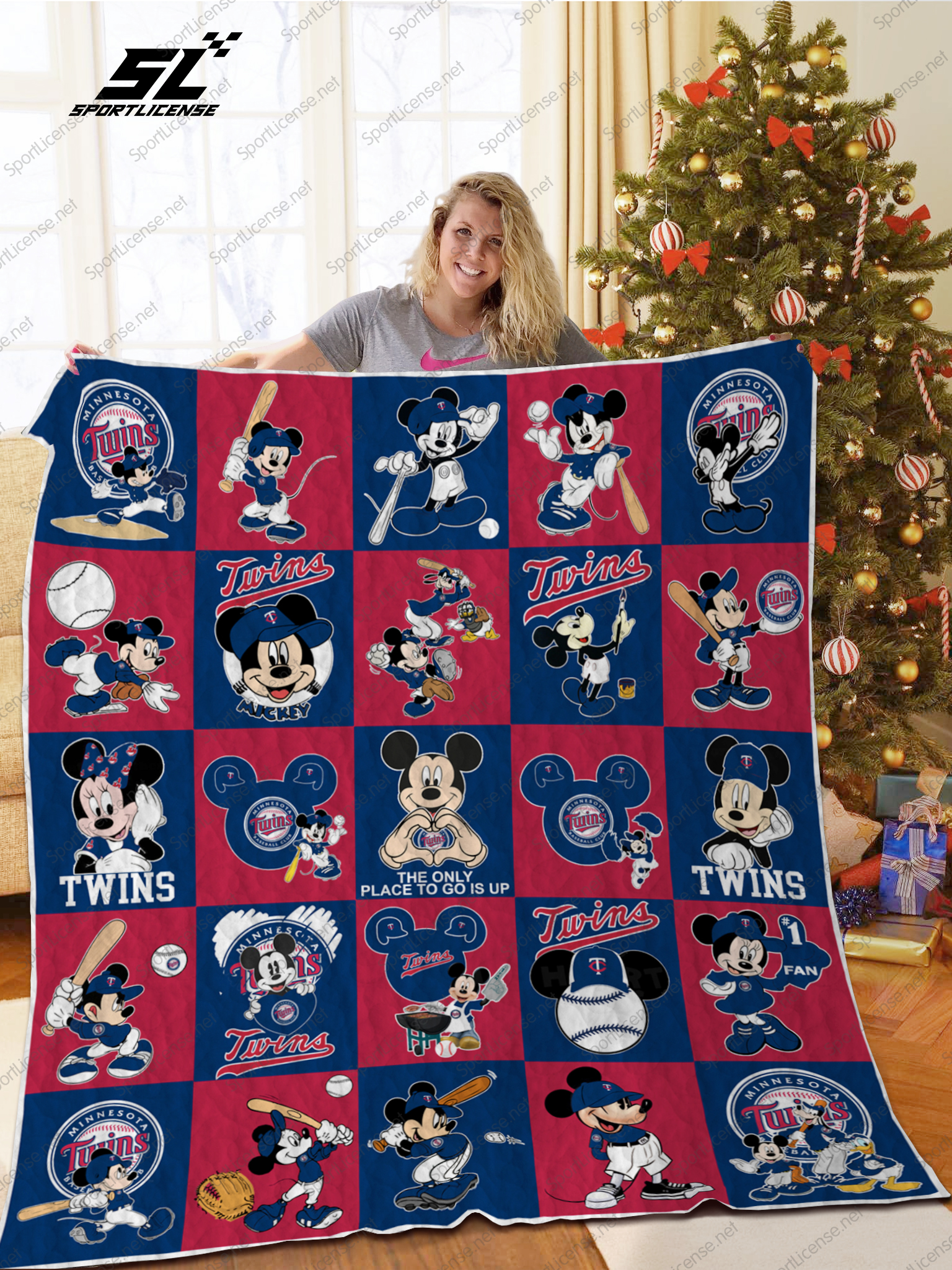 Minnesota Twins Quilt Blanket Unique Gift For Fans Lover 