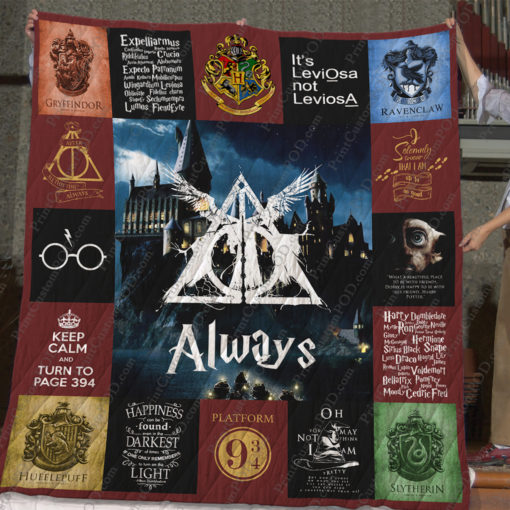 [Pe] Harry Potter T-Shirt Quilt Blanket