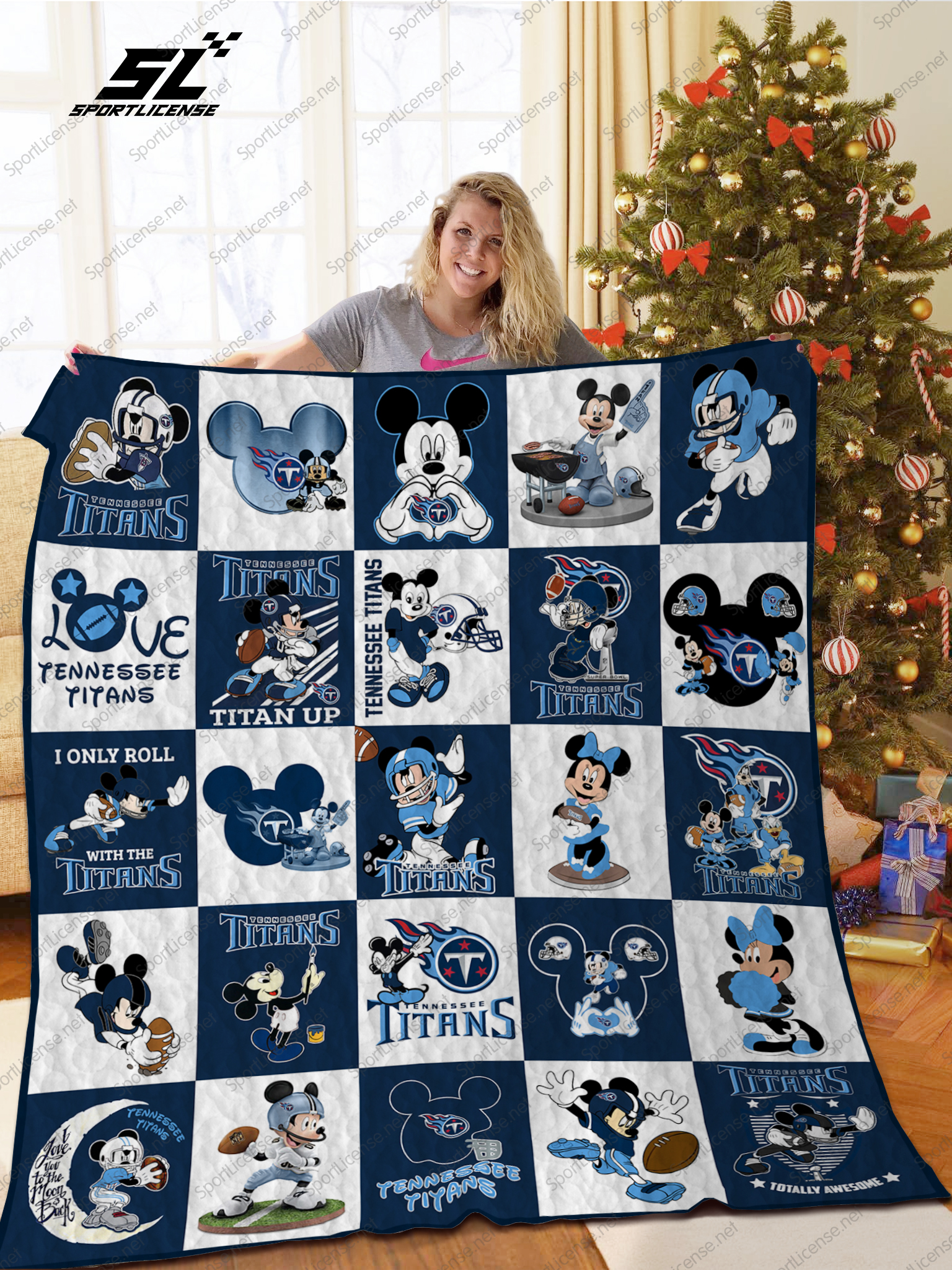 Tennessee Titans Disney Quilt Blanket – DovePrints