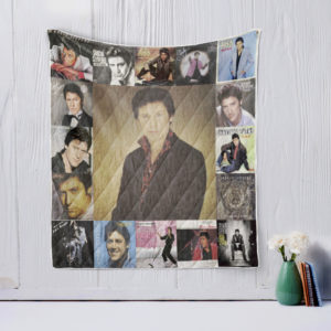 Shakin Stevens Albums Cover Poster Music Singer Quilt Blanket Bedding Family Gift For Him Father's Day
