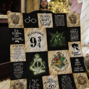 [Pe] Harry Potter T-Shirt Quilt Blanket Ver 20