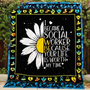 I Became a Social Worker Quilt