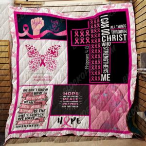 Fight Like A Girl Quilt