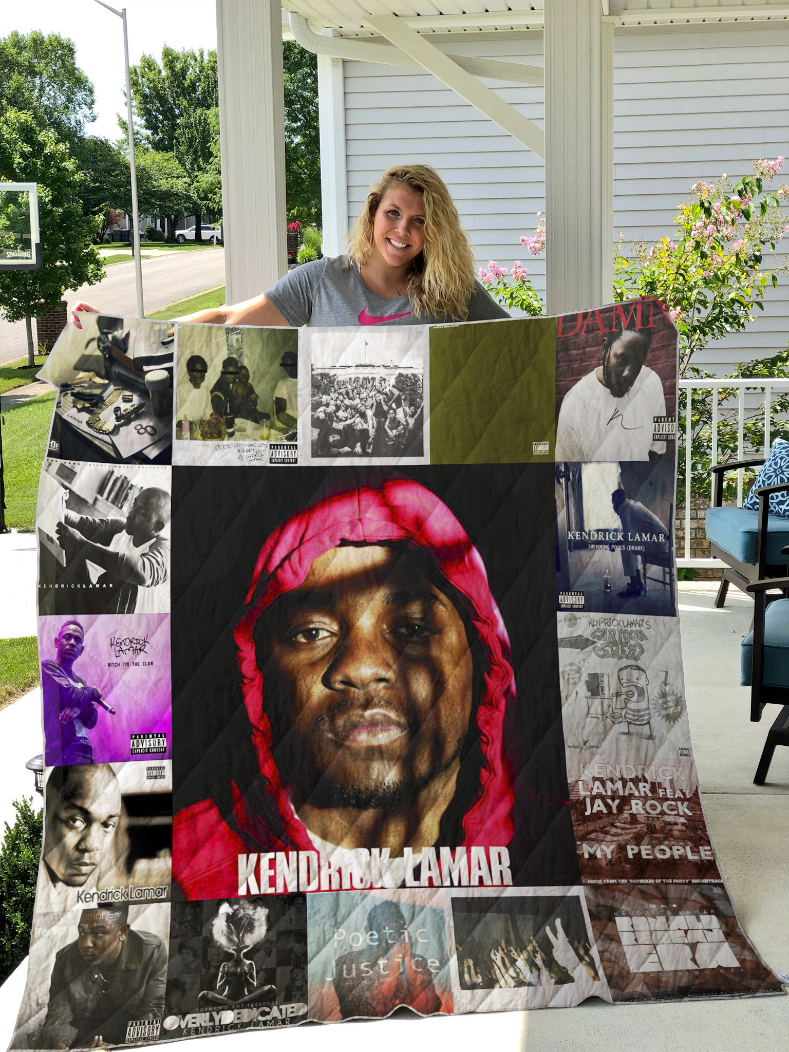 Kendrick Lamar Style 2 Quilt Blanket – DovePrints