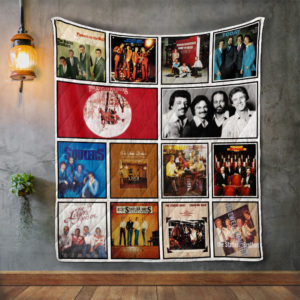 The Statler Brothers  Album Covers Quilt Blanket