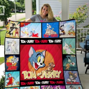 Tom And Jerry All Season Plus Size Quilt Blanket