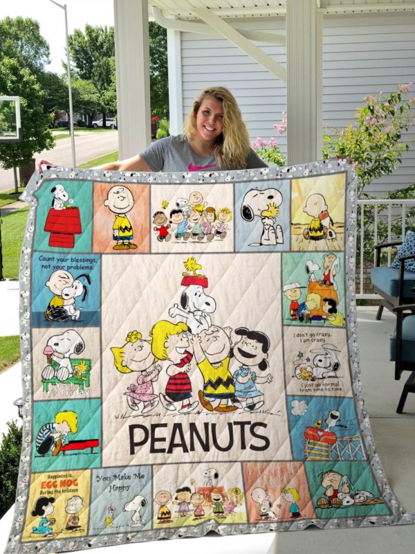 Peanuts All Season Plus Size Quilt Blanket Ver 2