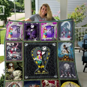 Bc – Nightmare Before Christmas Love Quilt Blanket 12