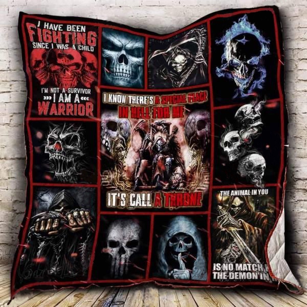 I Know There's A Special Place In Hell For Me It's Call A Throne Quilt Blanket Great Customized Blanket Gifts For Birthday Christmas Thanksgiving