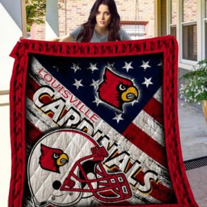 louisville cardinals blanket