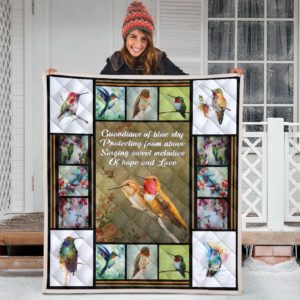For Hummingbird Lovers Quilt Blanket Great Gifts For Birthday Christmas Thanksgiving Anniversary