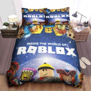 Inside The World Of Roblox Games Bed Sheets Spread Duvet Cover Bedding Set Ver 2