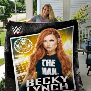 Becky Lynch Quilt Blanket Ver 1
