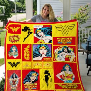Wonder Woman Quilt Blanket