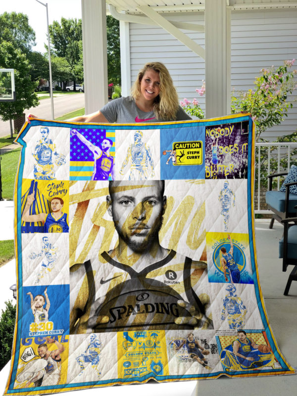 Stephen Curry Quilt Blanket