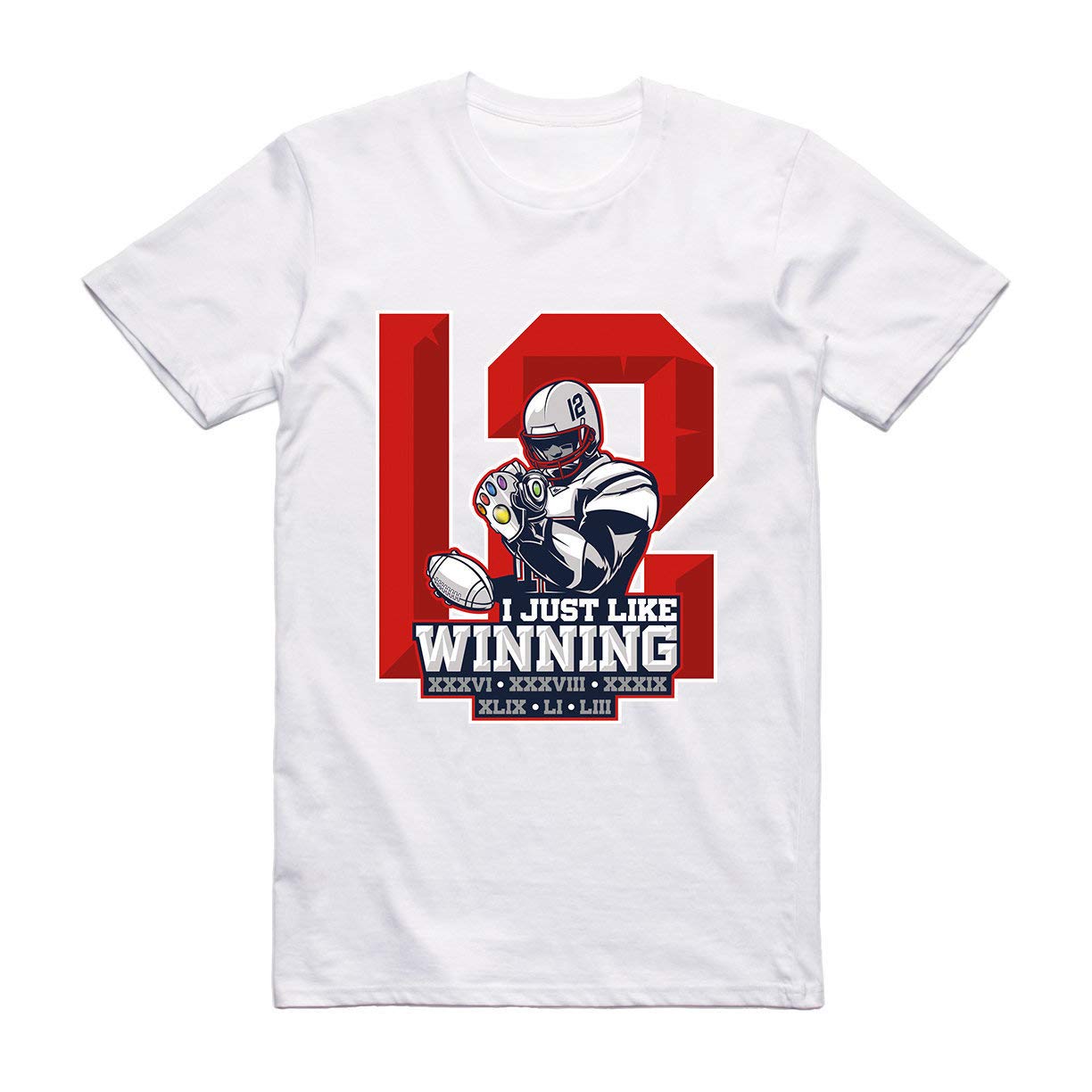Tom Brady 12 Heavy Cotton T-Shirt – DovePrints